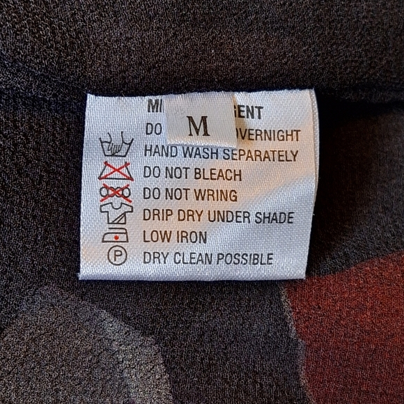 🅱️🅾️G🅾️ Pure silk color prints 2 ways blouse and scarf - Picture 14 of 14